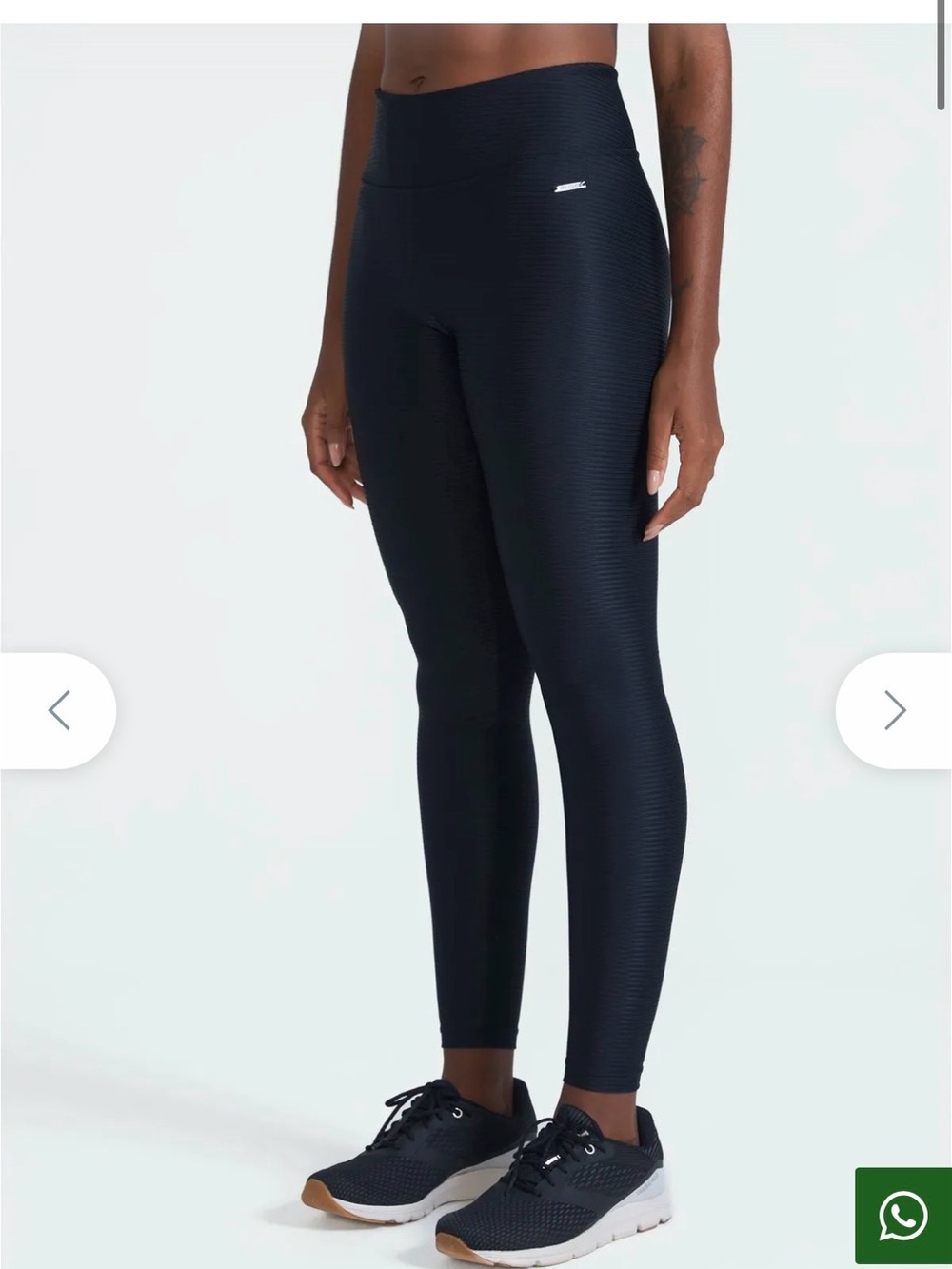 Track & Field Black Textured High-Waist Leggings – NWOT